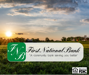 FNB logo on a farm background.