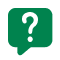 Icon illustration of a question mark
