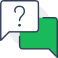 FAQ bubble icon