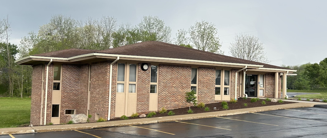 First National Bank Coatesville location with a modern exterior, easy-to-find entrance, and convenient customer parking.